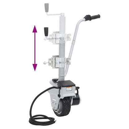 Puleggia Tenditrice Motorizzata in Alluminio Rimorchio 12V 350W - homemem39