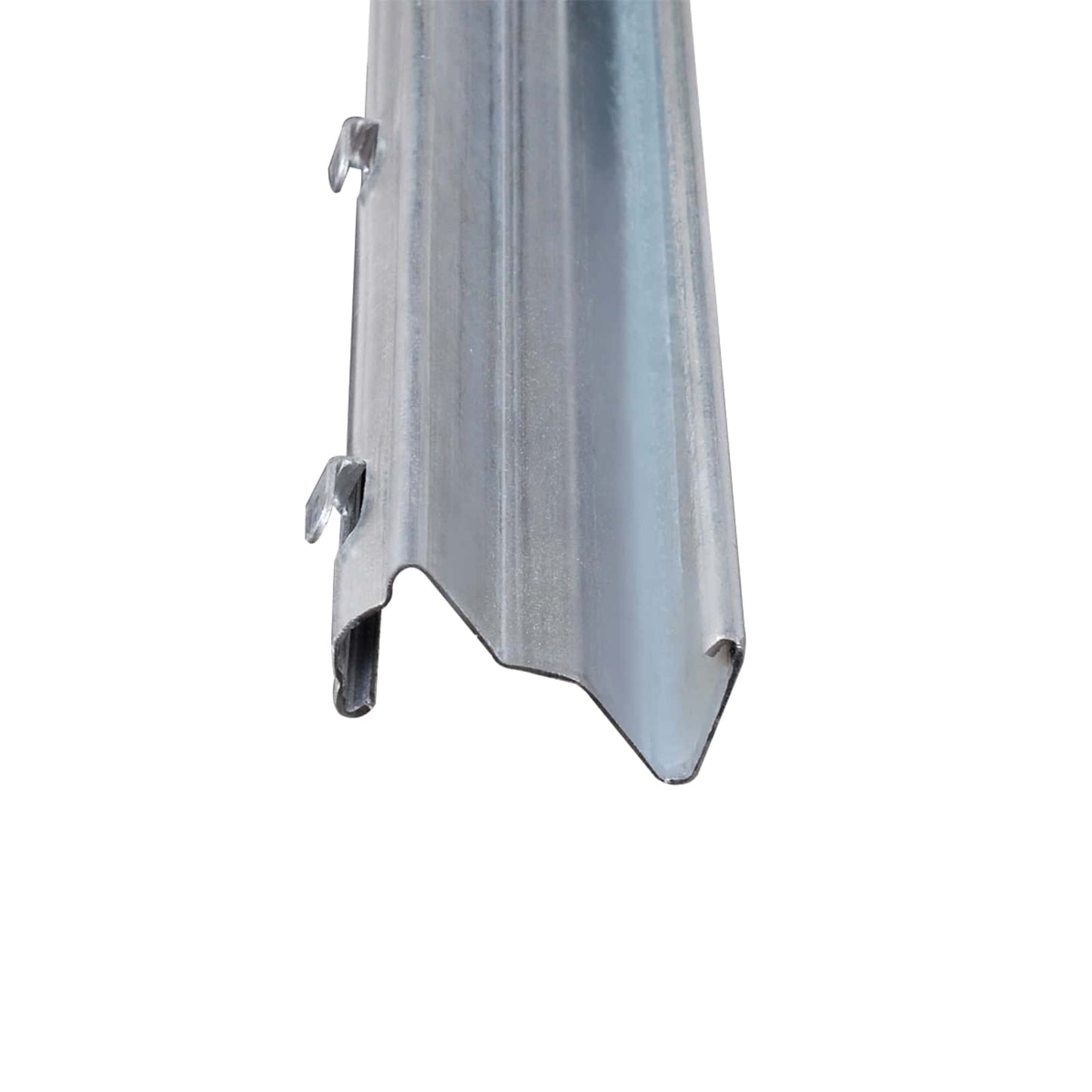 Palo della recinzione 10 pcs Argento 200 cm Acciaio | homemem39