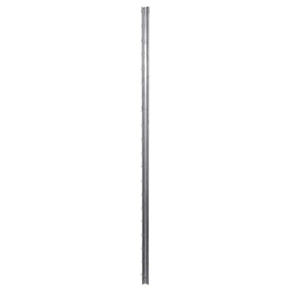 Palo della recinzione 10 pcs Argento 200 cm Acciaio | homemem39