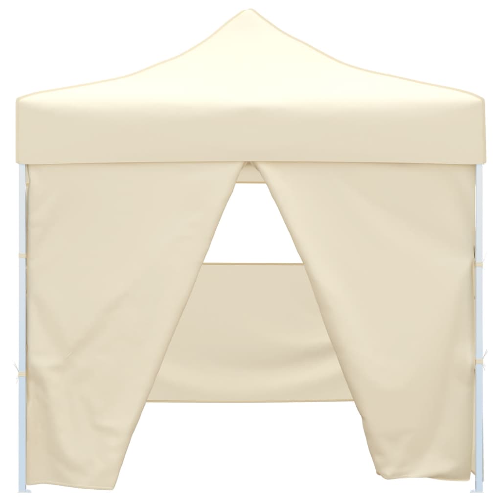 Tenda Pieghevole Crema 3 x 3 m con 4 Pareti | homemem39