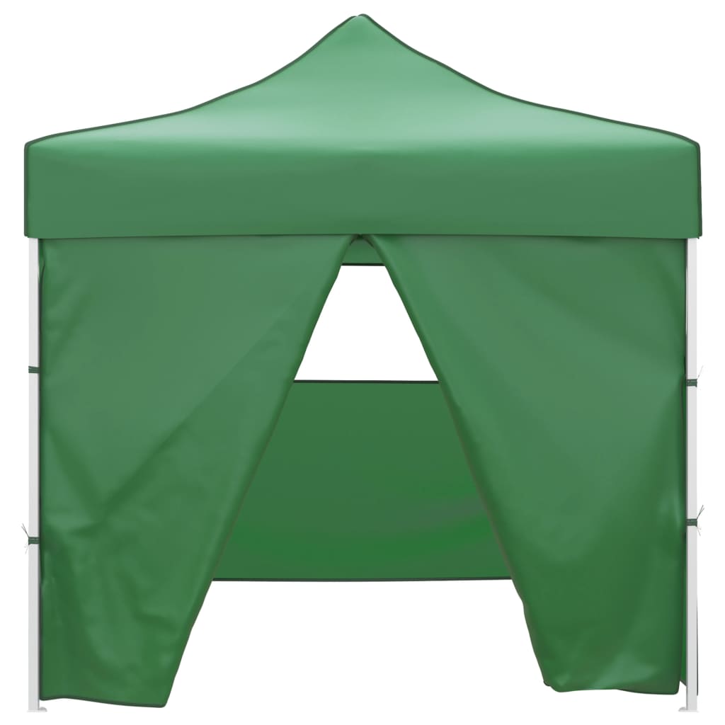 Tenda Pieghevole Verde 3 x 3 m con 4 Pareti | homemem39
