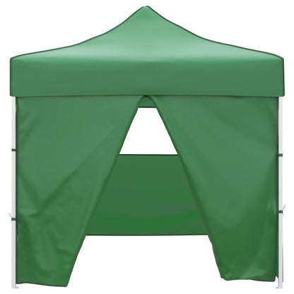 Tenda Pieghevole Verde 3 x 3 m con 4 Pareti | homemem39