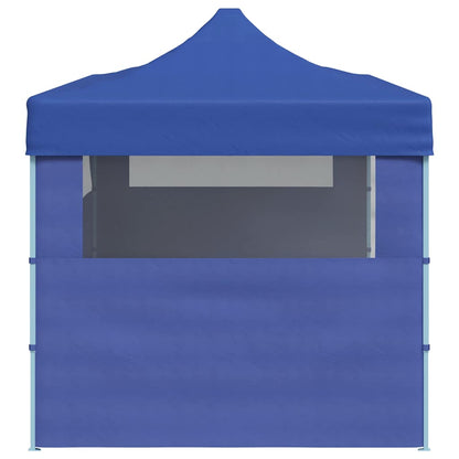 Tenda per Feste Pop-up Pieghevole Blu 3 x 6 m