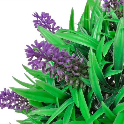 Set Palle di Bosso Artificiale 2 pz con Lavanda 28 cm | homemem39