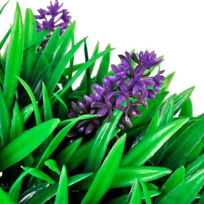 Set Palle di Bosso Artificiale 2 pz con Lavanda 30 cm - homemem39