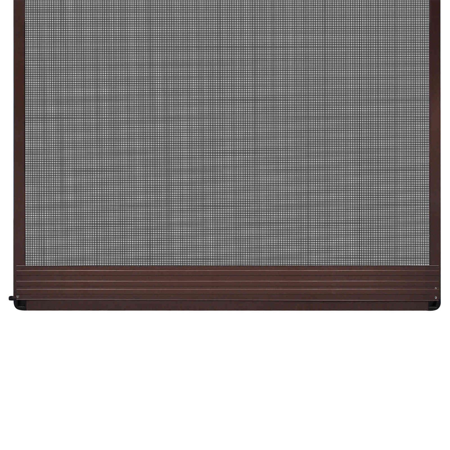 Schermo Insetti a Battente Marrone e Nero 100 x 215 cm | homemem39