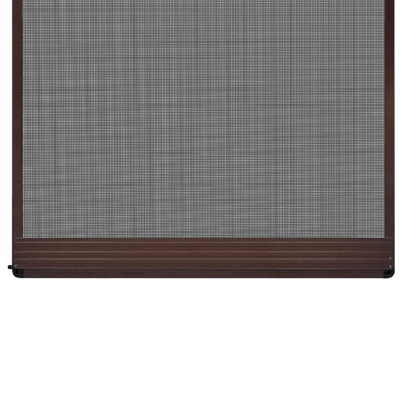 Schermo Insetti a Battente Marrone e Nero 100 x 215 cm | homemem39