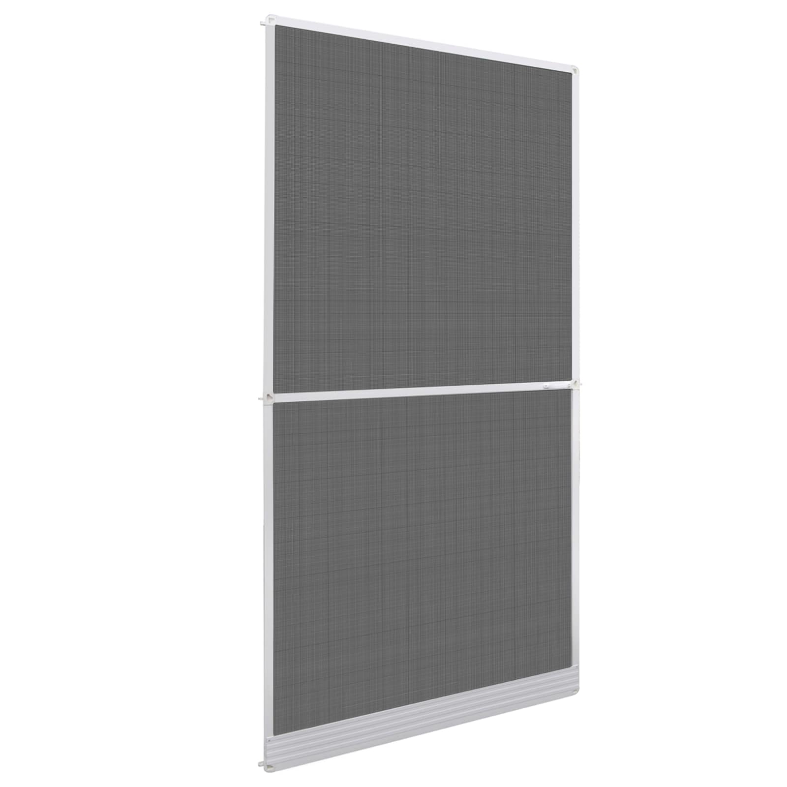 Schermo Insetti a Battente Bianco e Nero 120 x 240 cm | homemem39