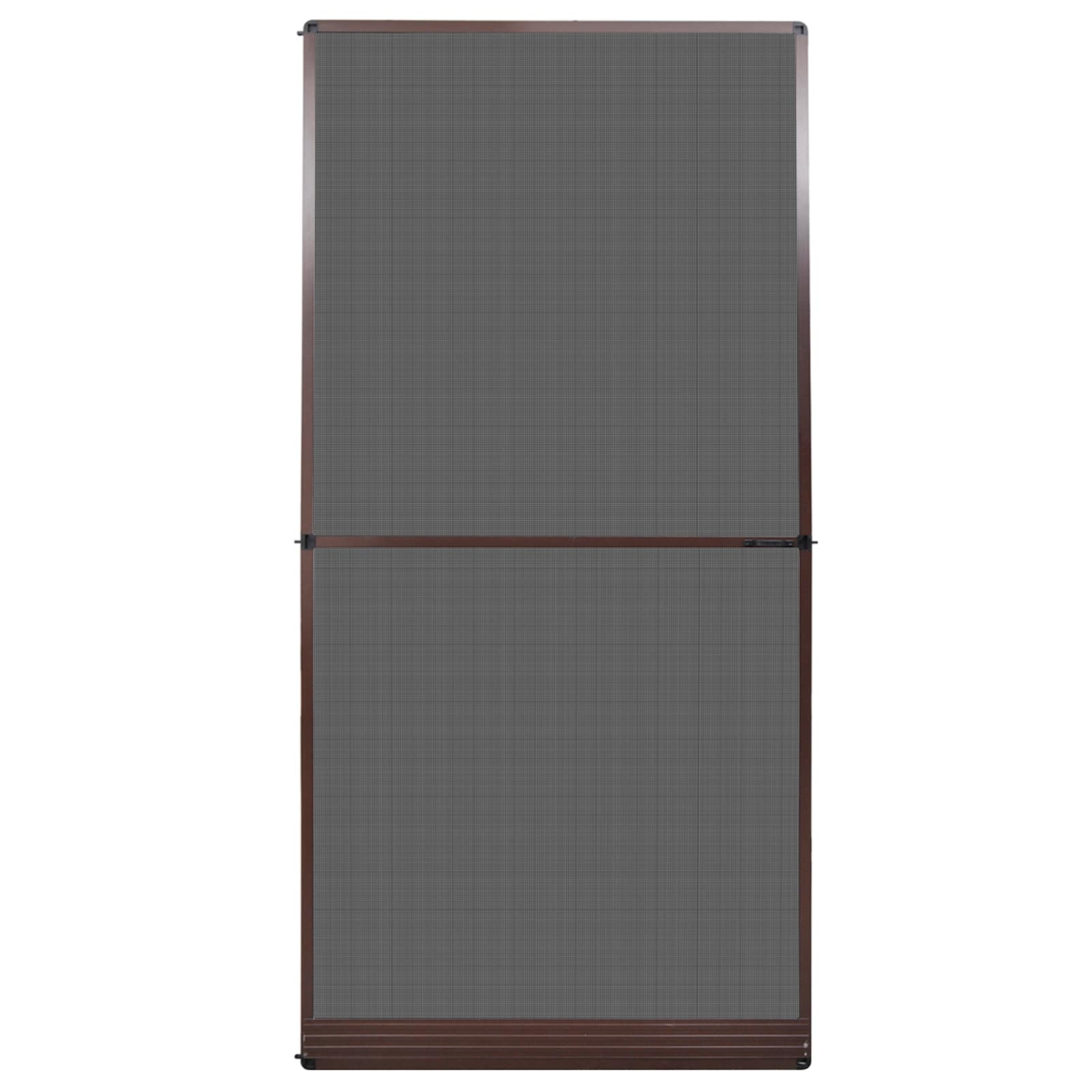 Schermo Insetti a Battente Marrone e Nero 120 x 240 cm | homemem39