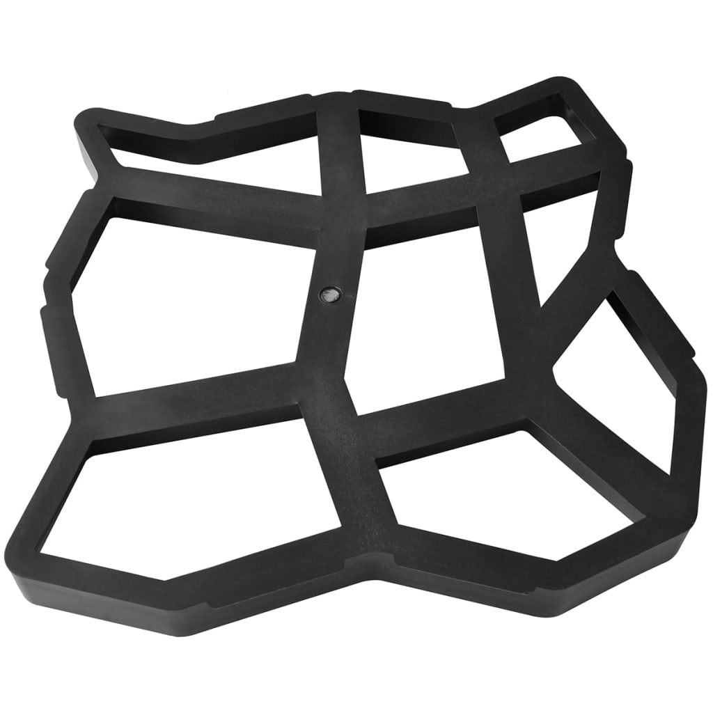 Set 2 pz Stampo pavimentazione giardino 42 x 42 x 4 cm | homemem39