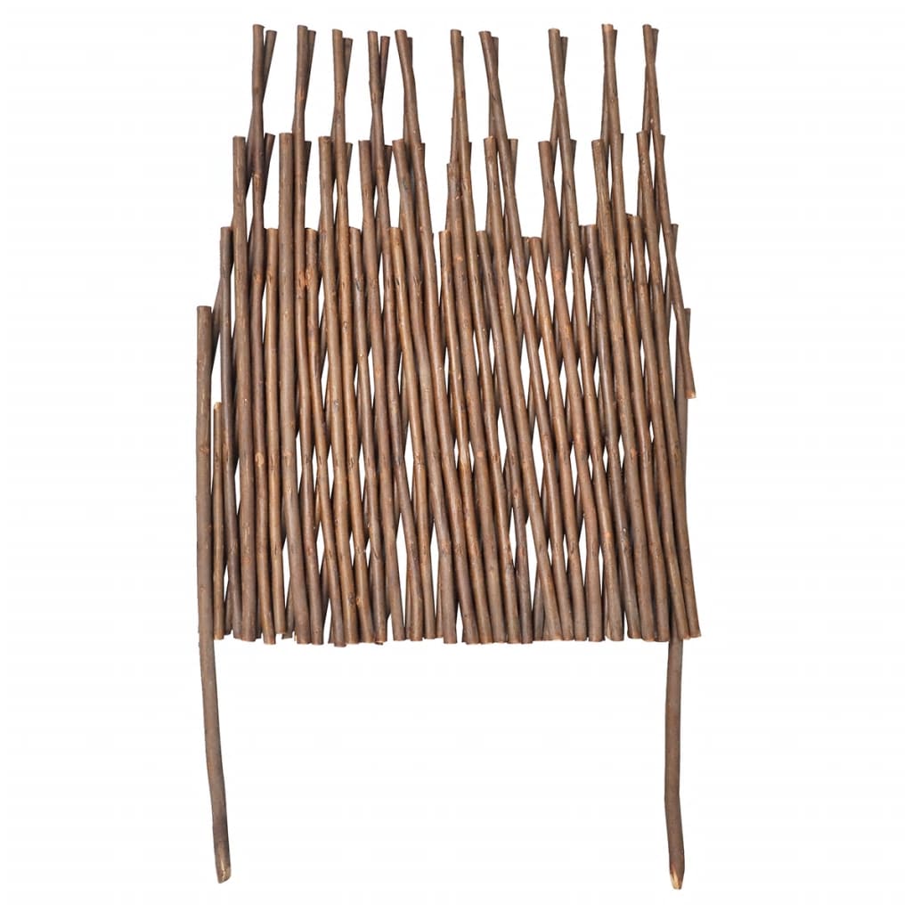 Recinzione a traliccio in salice 5 pz 170x37 cm | homemem39