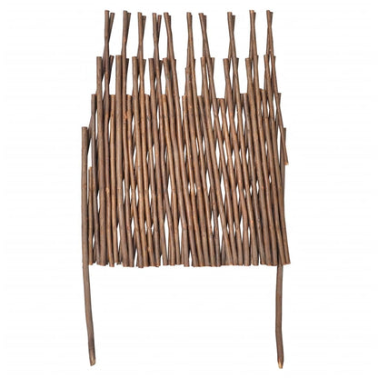 Recinzione a traliccio in salice 5 pz 170x37 cm | homemem39
