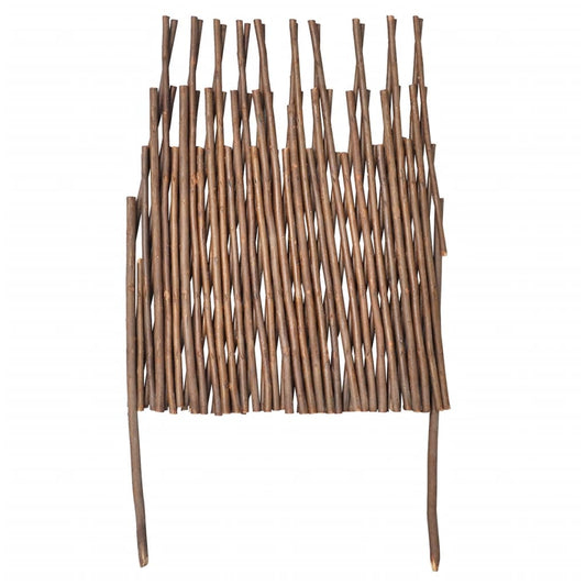 Recinzione a traliccio in salice 5 pz 170x37 cm | homemem39