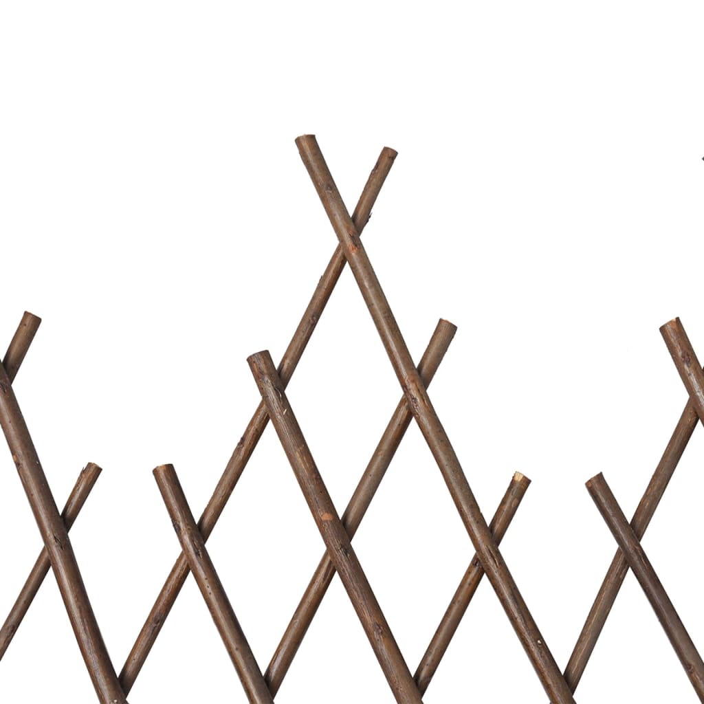 Recinzione a traliccio in salice 5 pz 170x37 cm | homemem39