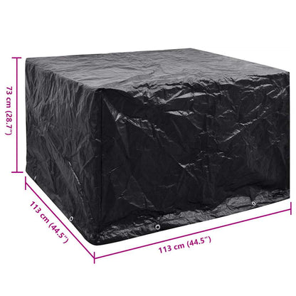 Copertura per Mobili da Giardino con 8 Occhielli 113x113x73 cm - homemem39