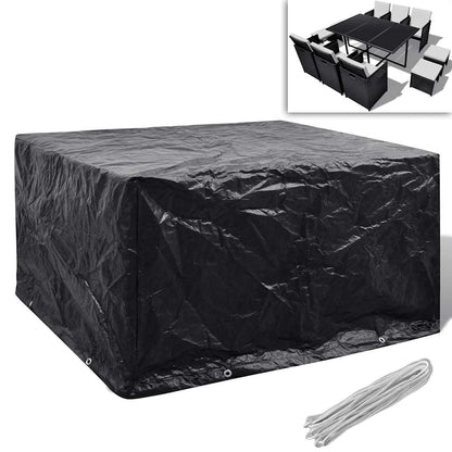 Copertura per Mobili da Giardino con 8 Occhielli 172x113x73 cm | homemem39
