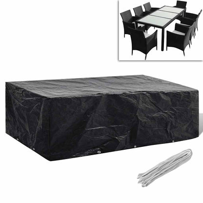 Copertura per Mobili da Giardino con 8 Occhielli 300x140x90 cm | homemem39