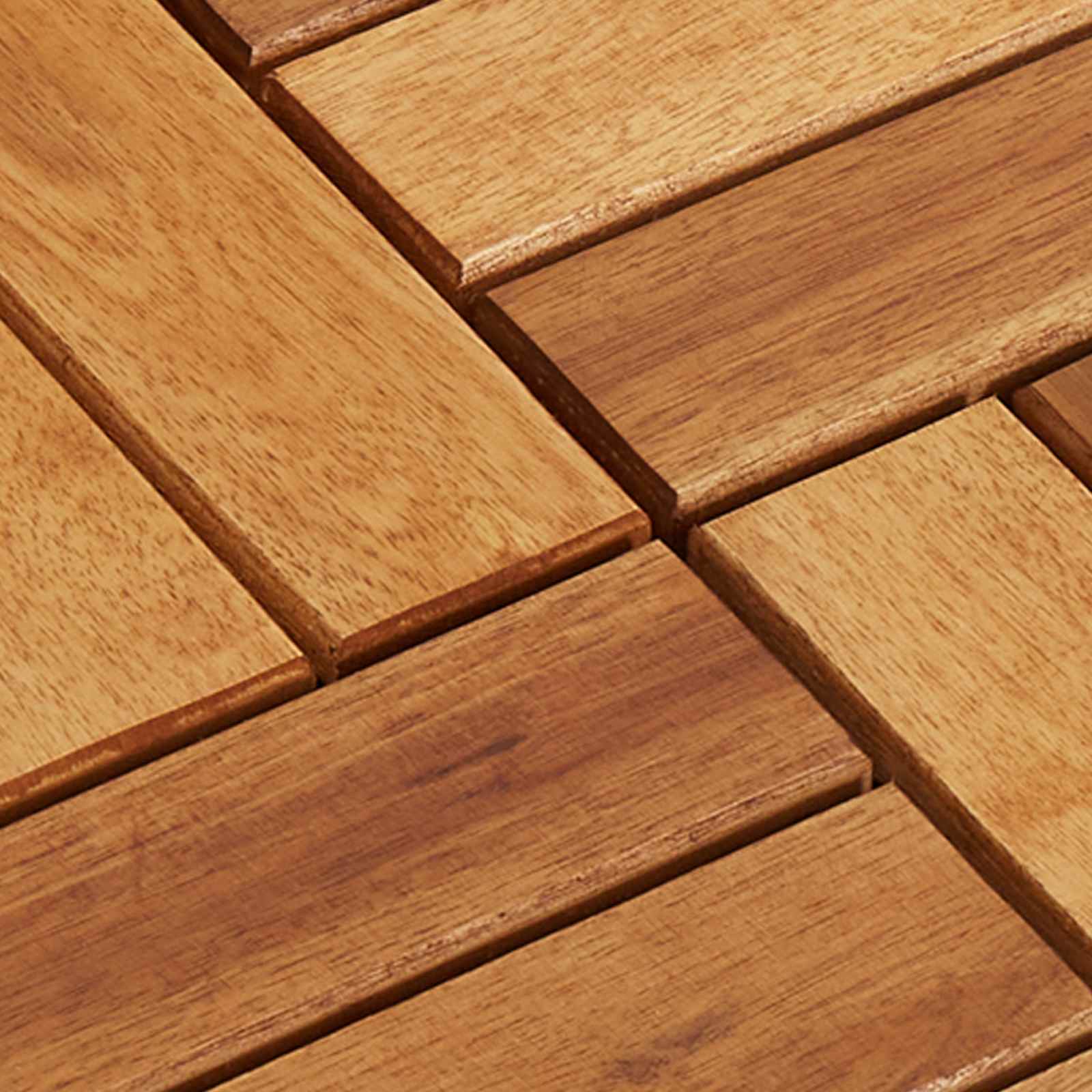 Piastrella per Decking 10 pcs Marrone 30 x 30 cm | homemem39