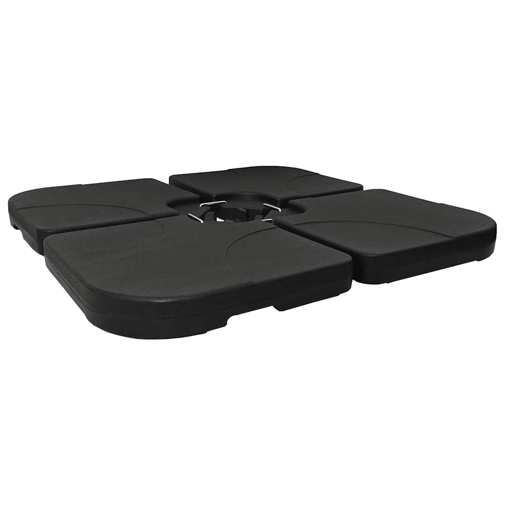 Base per Ombrellone Portatile Riempibile con Sabbia/Acqua 60 L - homemem39
