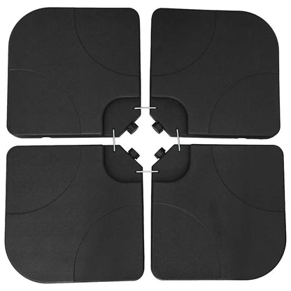 Base per Ombrellone Portatile Riempibile con Sabbia/Acqua 60 L - homemem39