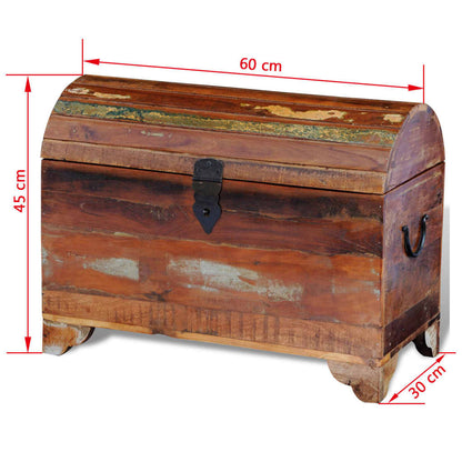Cassa di Stoccaggio in Legno Massello di Recupero - homemem39
