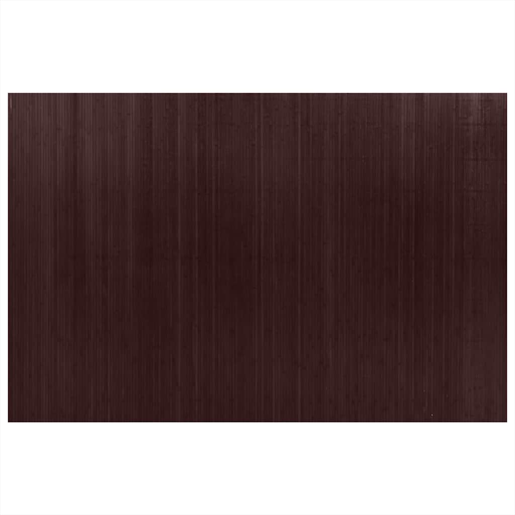 Pannello Divisore per la Stanza Bambù Marrone Scuro 250x165 cm - homemem39
