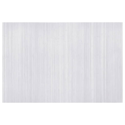 Pannello Divisore per la Stanza in Bambù Bianco Larghezza 250 cm Altezza 165 cm | homemem39