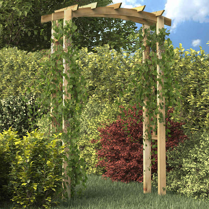 Arco a Traliccio 150x60x210 cm in Legno | homemem39