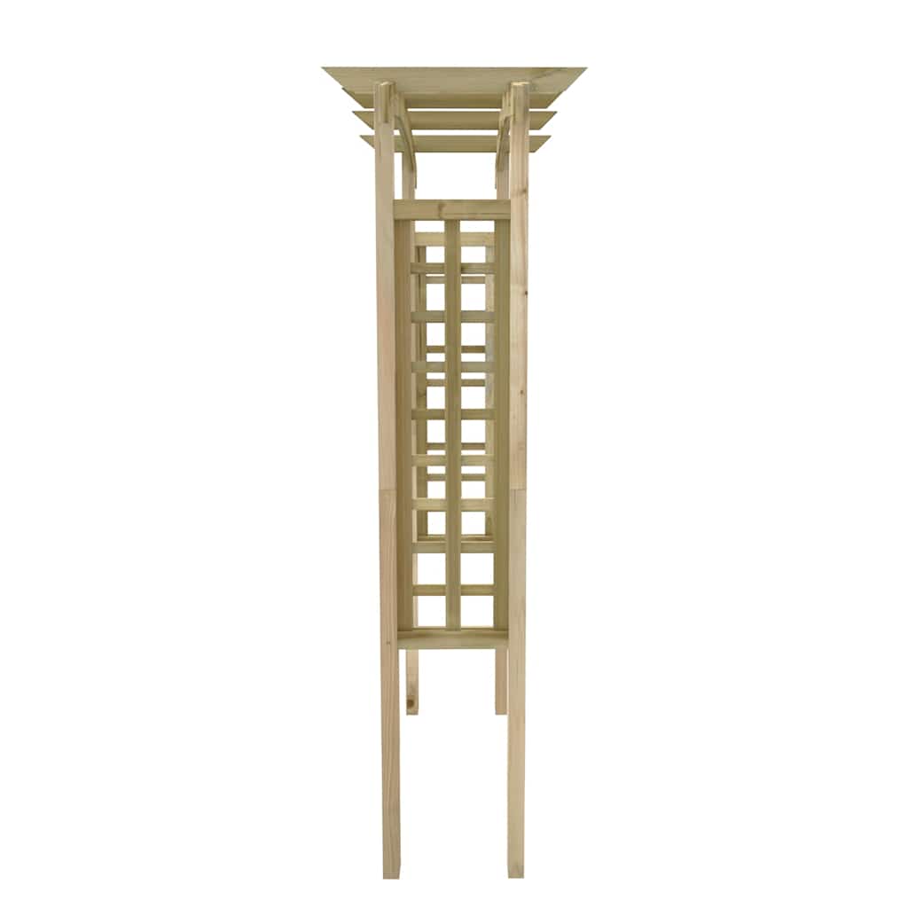 Arco a Traliccio 150x60x210 cm in Legno | homemem39