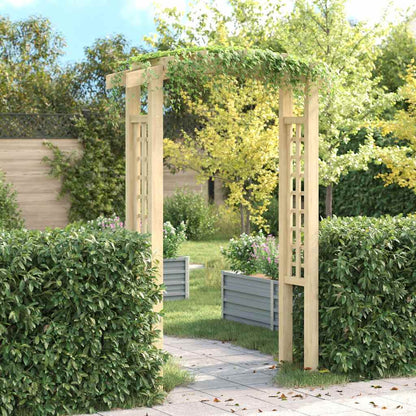 Arco a Traliccio 150x60x210 cm in Legno | homemem39