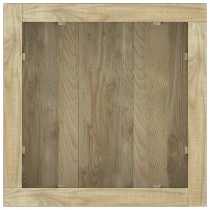 Letto Rialzato 50x50x40 cm Quadrato in Legno