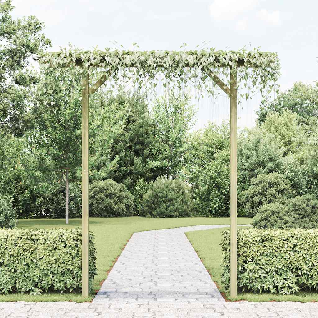 Pergolato da Giardino 205x40x203 cm in Legno | homemem39