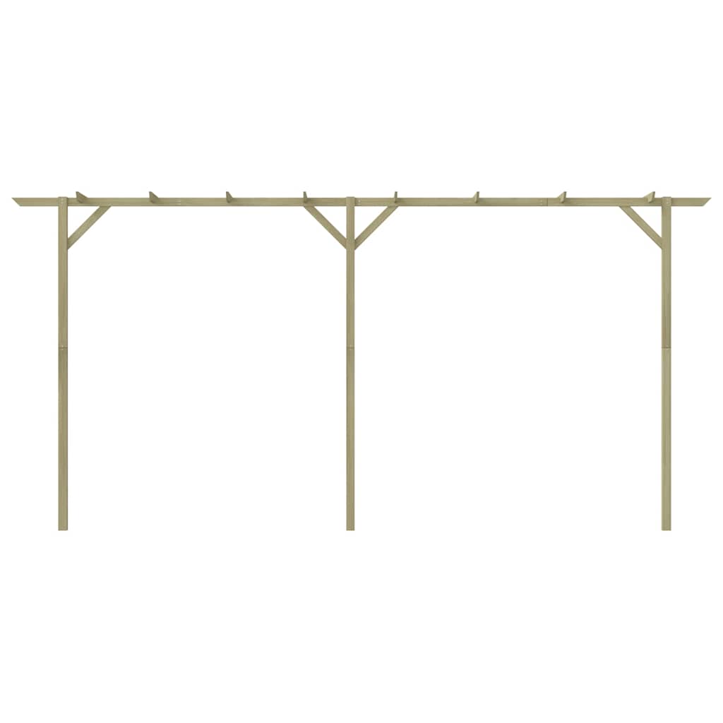 Pergolato da Giardino 410x40x203 cm in Legno | homemem39