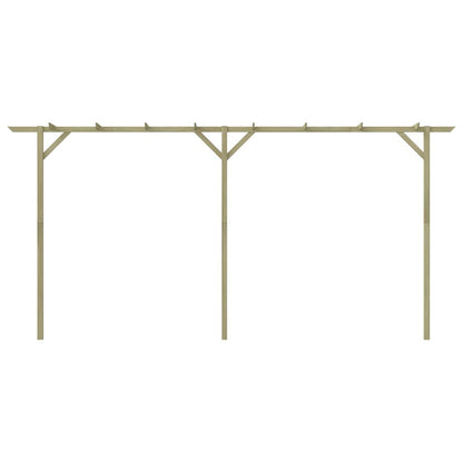 Pergolato da Giardino 410x40x203 cm in Legno | homemem39