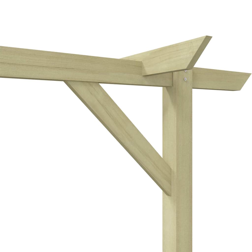 Pergolato da Giardino 410x40x203 cm in Legno | homemem39
