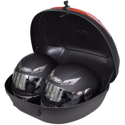 Cassetta di Coda per Moto per 2 Caschi 72 L | homemem39