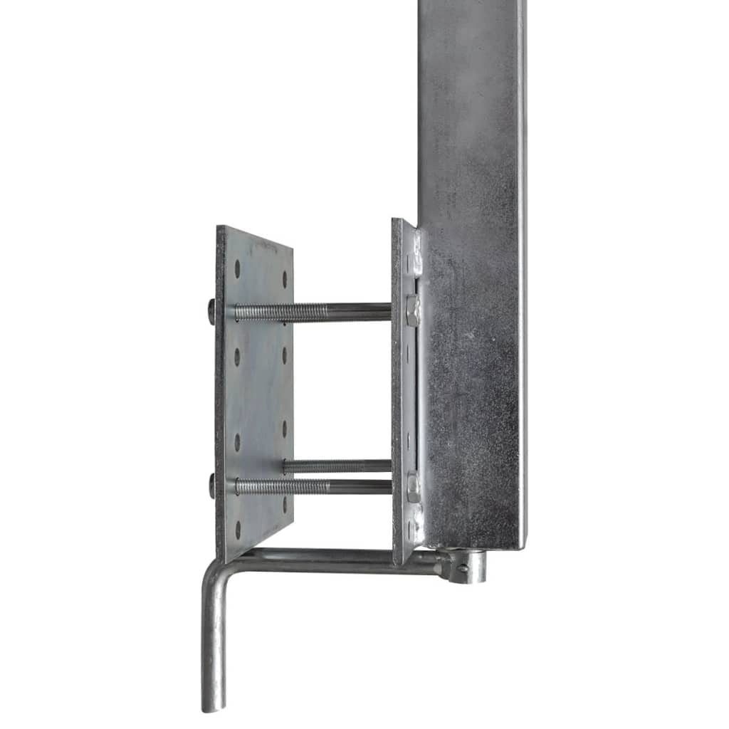 Set Supporto Prua a Barra Solida per Rimorchio Barca 63 - 88 cm - homemem39