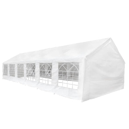 | Tessuto per tenda senza struttura | Bianco 12 x 6 m PE