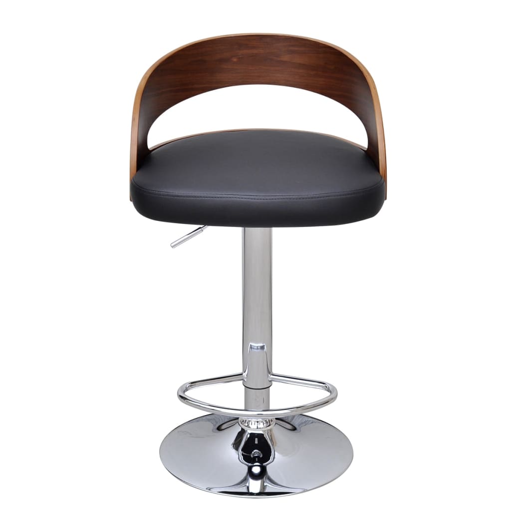 Sgabelli da Bar 2 pz in Legno Curvato - homemem39