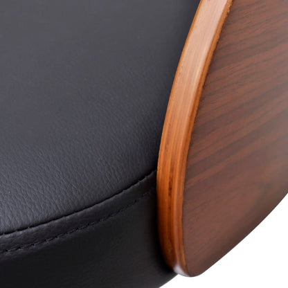 Sgabelli da Bar 2 pz in Legno Curvato - homemem39