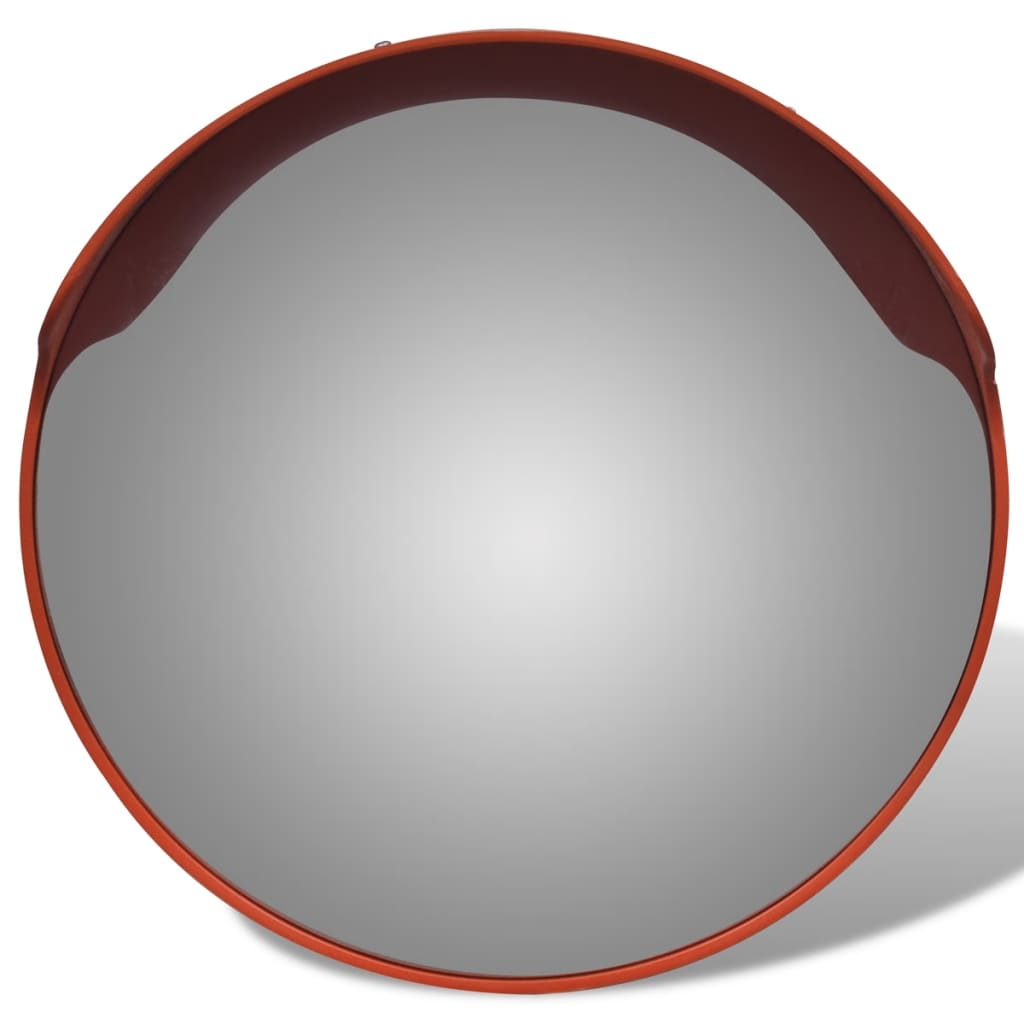 Specchio per Traffico Convesso Plastica PC Arancione 45 cm | homemem39
