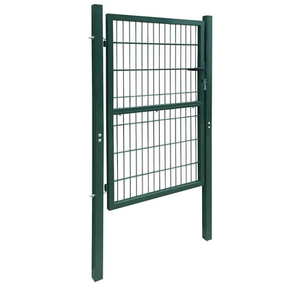 Cancello per Recinzione 2D (Singolo) Verde 100x140 cm | homemem39