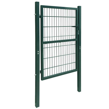 Cancello per Recinzione 2D (Singolo) Verde 100x180 cm | homemem39