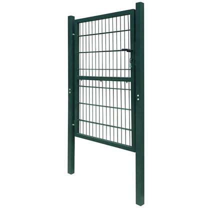 Cancello per Recinzione 2D (Singolo) Verde 100x180 cm | homemem39