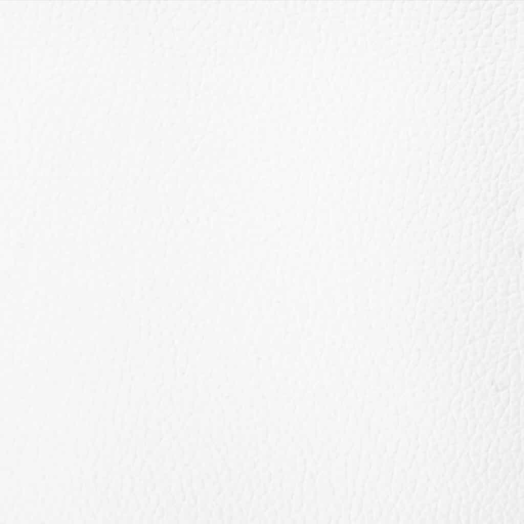 Divano Modulare 3 Posti in Pelle Artificiale Bianco - homemem39