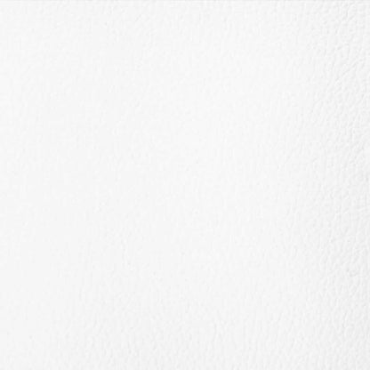 Divano Modulare 3 Posti in Pelle Artificiale Bianco - homemem39