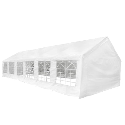 Tenda per Festa da Giardino Bianca 12 x 6 m | homemem39