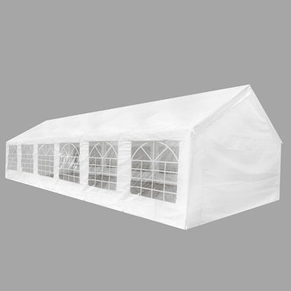 Tenda per Festa da Giardino Bianca 12 x 6 m