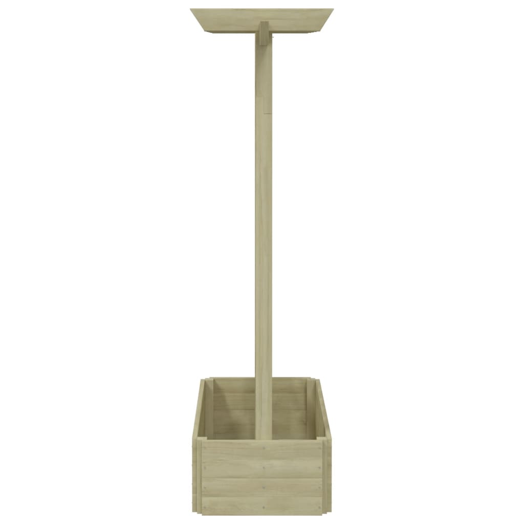 Fioriera con Pergolato da Giardino 162x56x204 cm in Legno | homemem39