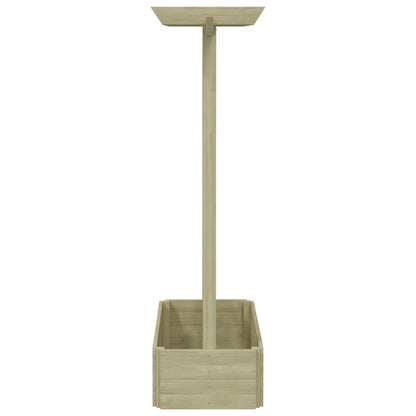 Fioriera con Pergolato da Giardino 162x56x204 cm in Legno | homemem39